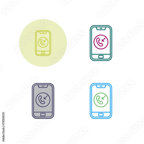 Incoming Call Vector Icon