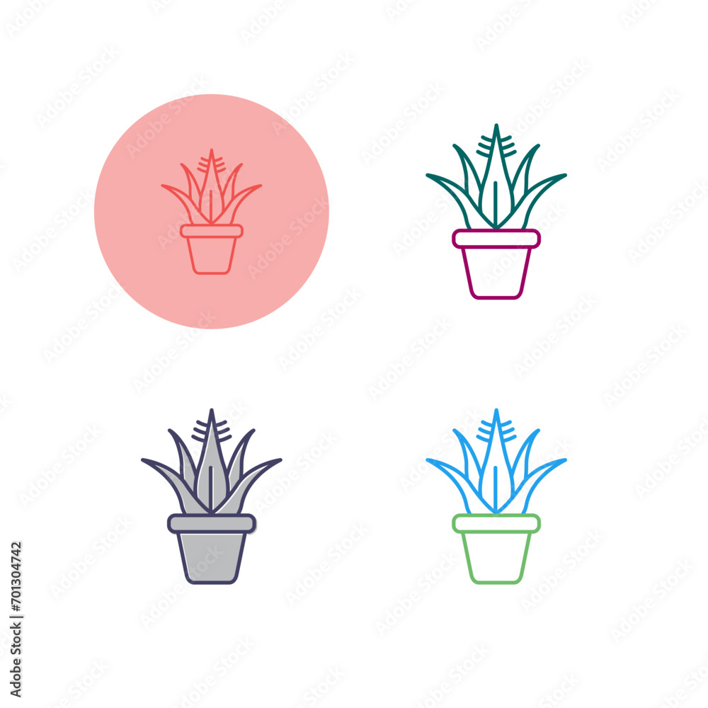 Agave Vector Icon Agave Vector Icon