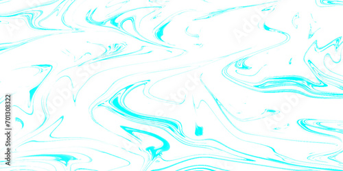 Liquify Swirl white and blue Color Art Abstract Pattern white and blue marble texture and background for design .glossy liquid acrylic paint texture background design .