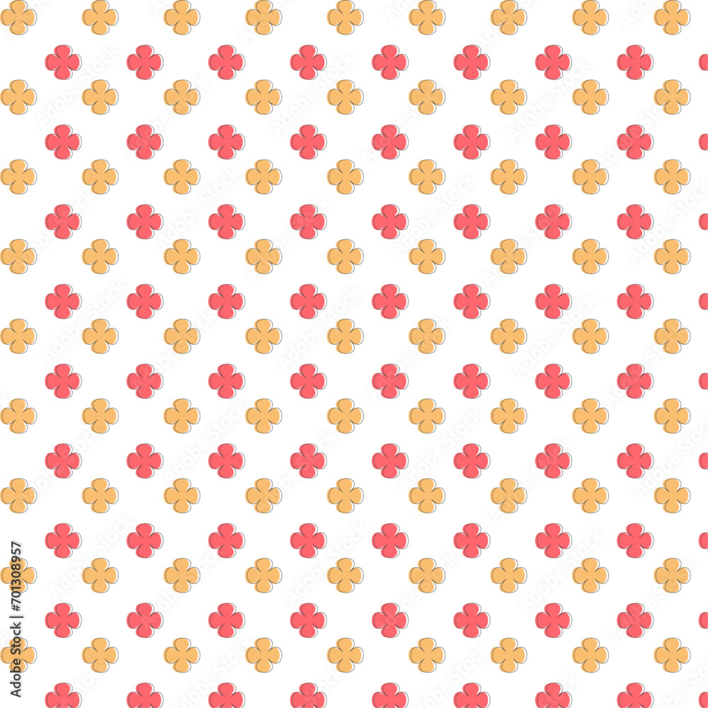 seamless background pattern with flowers
