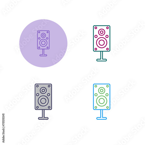 Speakers Vector Icon