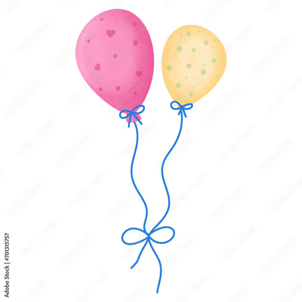 balloons illustration