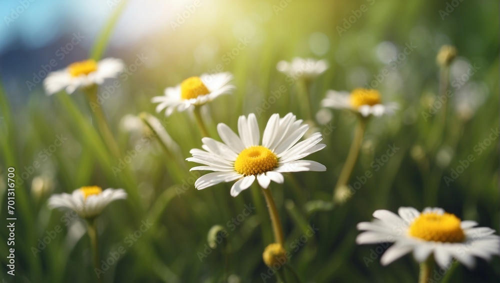 a field full of daisies


