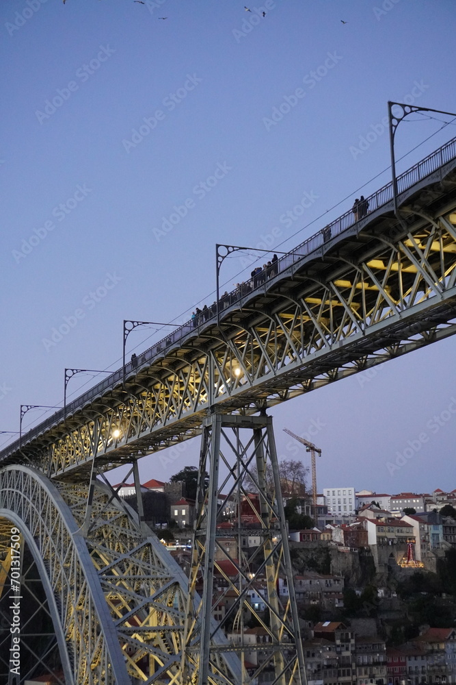 The iconic Dom Luís I bridge in Porto, Portugal, spanning the Douro River.
This image shows the iconic Dom Luís I bridge in Porto, Portugal, spanning the Douro River. The iconic Dom Luís I bridge in Porto, Portugal, spanning the Douro River.
This image shows the iconic Dom Luís I bridge in Porto, Portugal, spanning the Douro River.