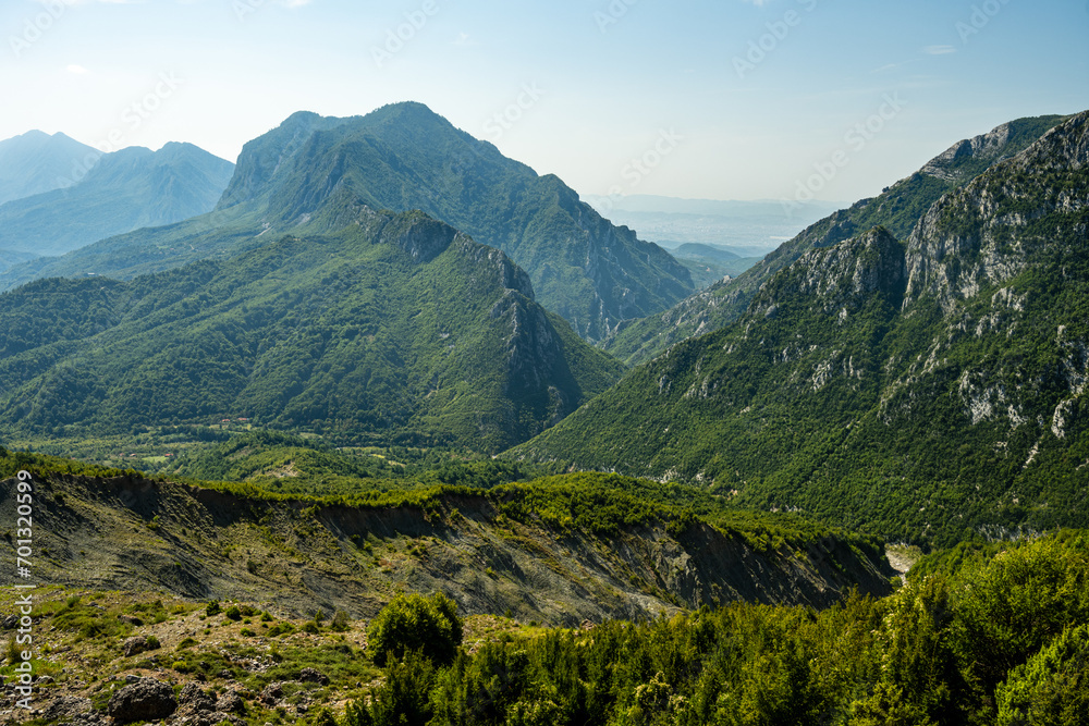 in the Alps of Albania Skanderbeg Mountains