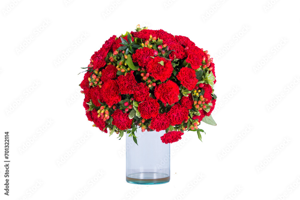 Obraz premium Beautiful flowers in a vase