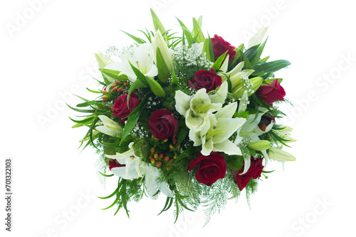 Beautiful flowers in a vase