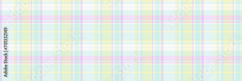 Pyjamas fabric check plaid, new york background textile tartan. Holiday seamless vector pattern texture in light and white colors.