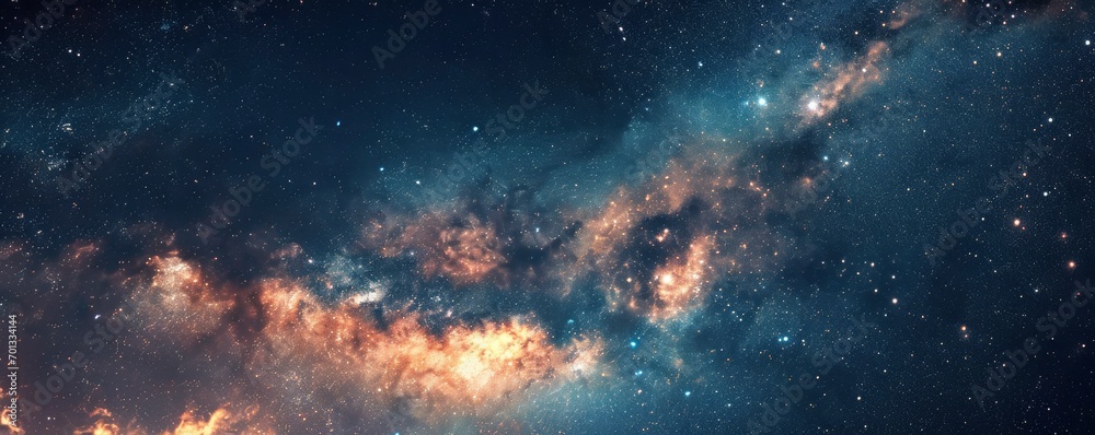 Milky Way - obrazy, fototapety, plakaty 
