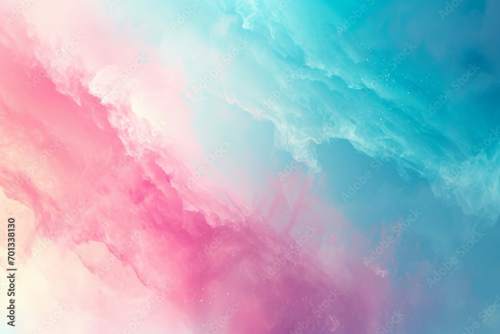 Fototapeta premium psychedelic multicolored abstract background. colorful sparkles and splashes on dreamy colored psychic waves. calming fantasy aura, euphoria and spirituality concept.