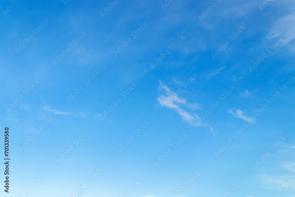 Beautiful blue sky with cloud