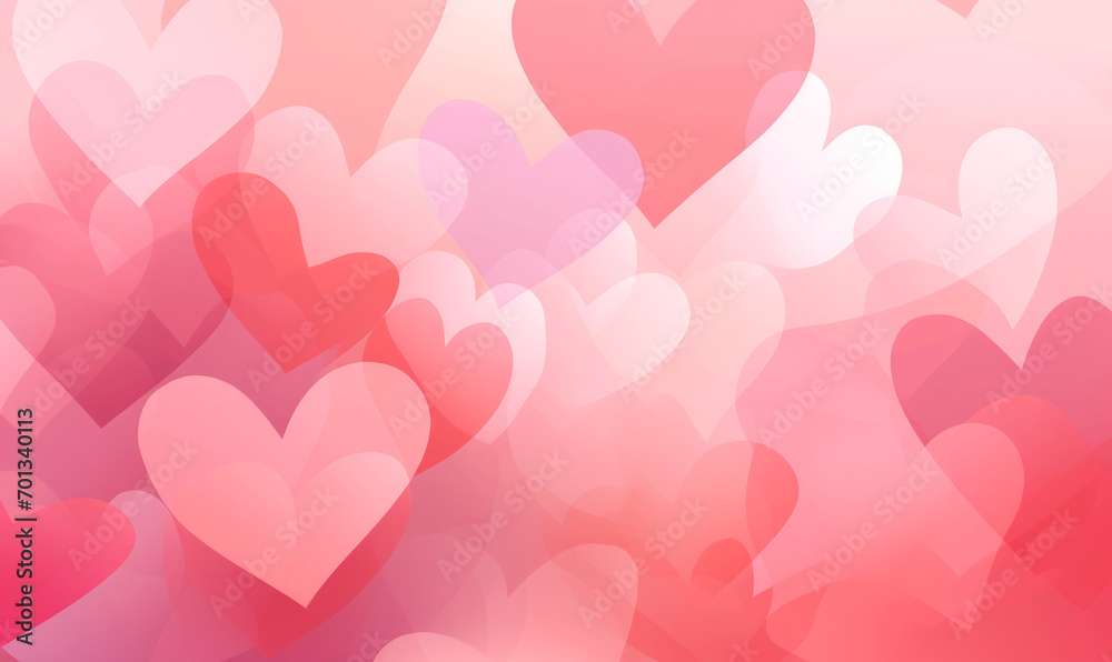 Romantic pink and red hearts Background. Perfect heart background for weddings and Valentine's day. copy space Romantic pink and red hearts Background. Perfect heart background for weddings and Valentine's day. copy space