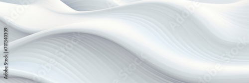 Abstract white wave background