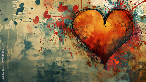 Love wedding romance valentine day red hearts background wallpaper concept