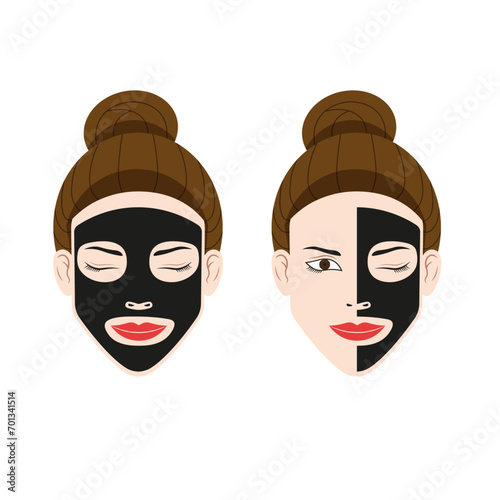 industrial women's natural face mask