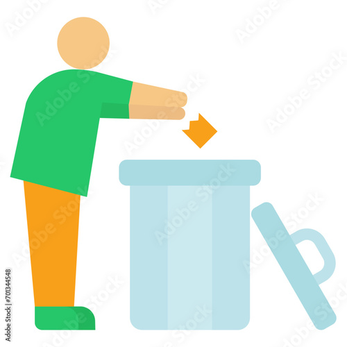 throw garbage