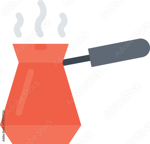 design vector image icons coffee pot