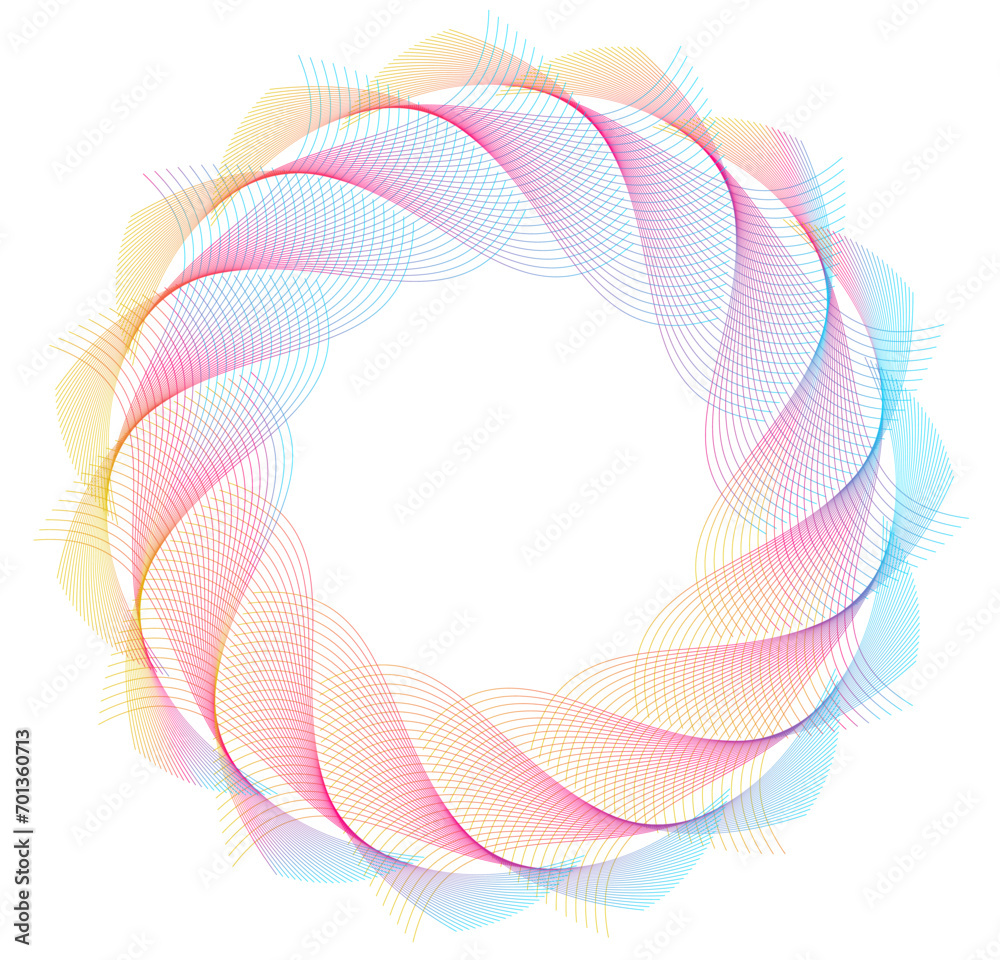 Design elements. Wave glittering dotted lines. Abstract glow wavy stripe on white background isolated. Brush mesh glow effect creative line art. Vector illustration EPS 10 art deco style for wedding Design elements. Wave glittering dotted lines. Abstract glow wavy stripe on white background isolated. Brush mesh glow effect creative line art. Vector illustration EPS 10 art deco style for wedding