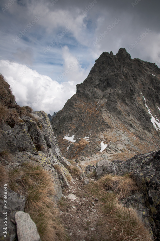 Mięguszowiecka Przełęcz pod Chłopkiem, Tatry Wysokie.