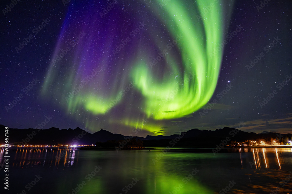 Aurora in Senja, Norway