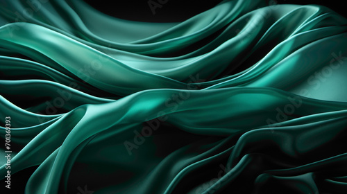 A lush forest green solid color abstract background, conveying a sense of natural elegance.