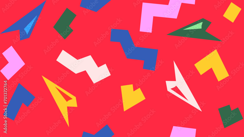 Seamless pattern, abstract vector background