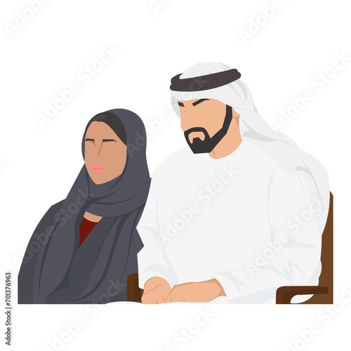 Emirati Man & woman 