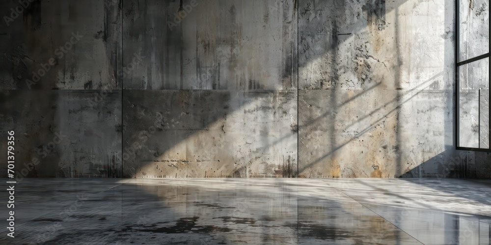 Concrete polished loft style with light and shadows. Concrete polished loft style with light and shadows.