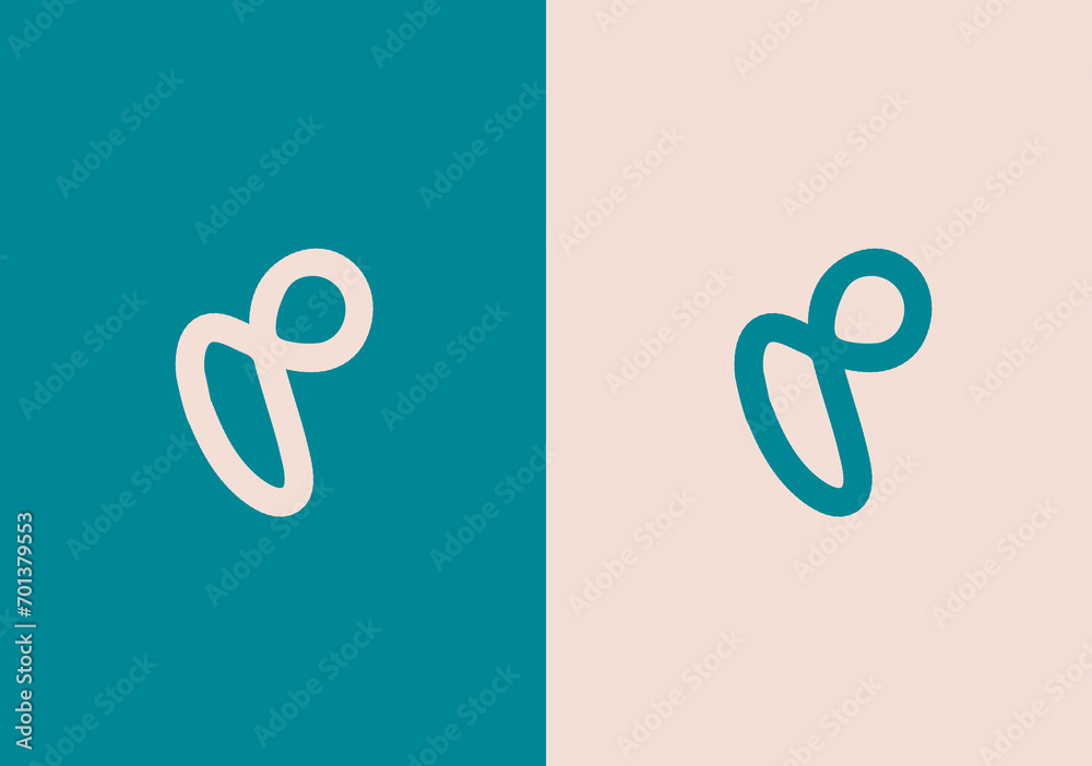 Fototapeta premium Letter r Logo. r Letter Design Vector. r icon design template elements,