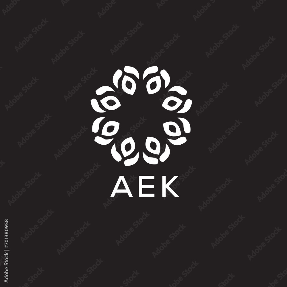 AEK Letter logo design template vector. AEK Business abstract connection vector logo. AEK icon circle logotype.
AEK Letter logo design template vector. AEK Business abstract connection vector logo. AEK icon circle logotype.