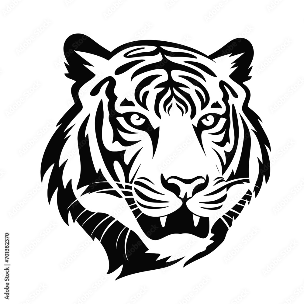 tiger head vector tiger head vector