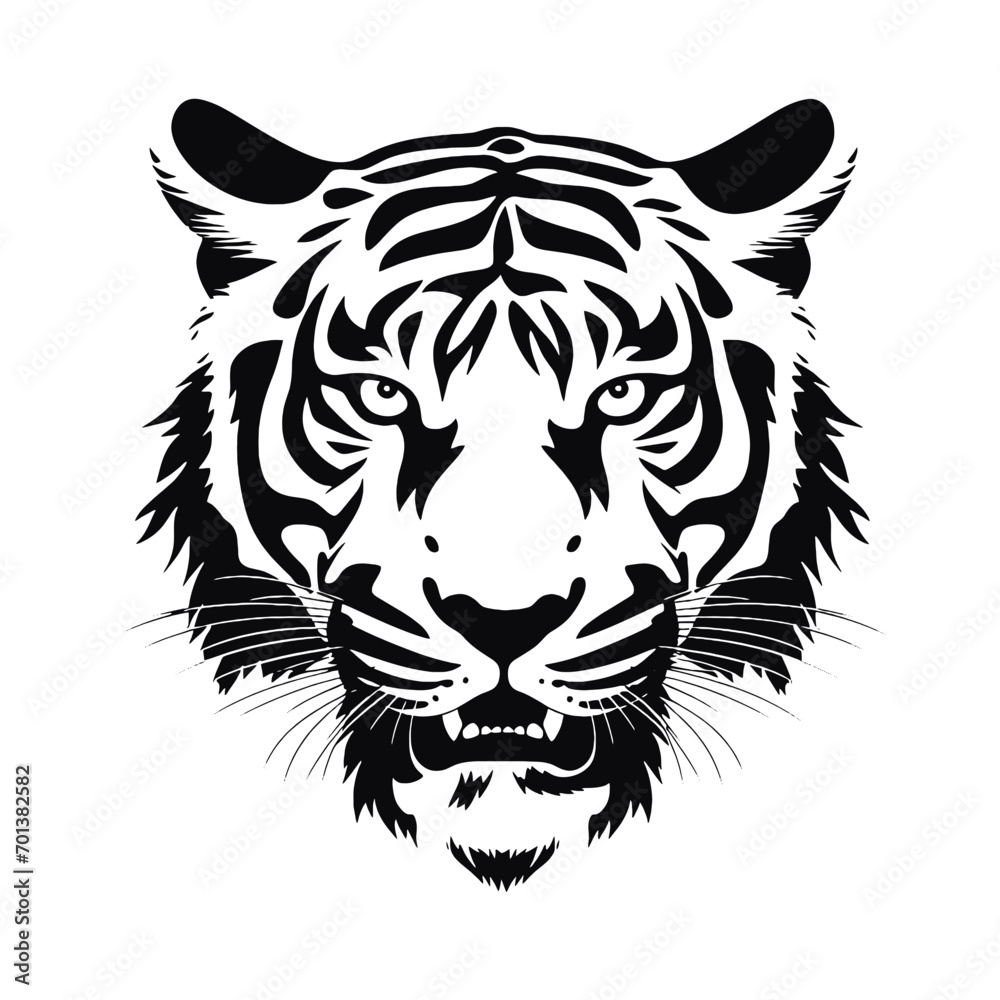 tiger head vector tiger head vector