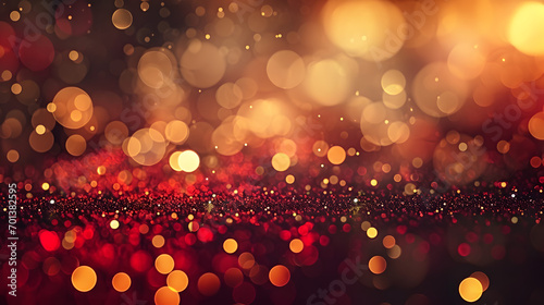 red and gold glitter, bokeh, background texture, 