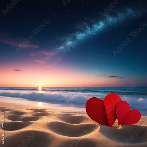 Valntines day in heaven photo