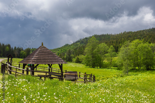 Spring of Hron, Horehronie, Low Tatras, Slovakia photo