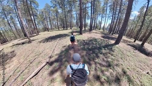 Couple Hikes on the Widforss Trail in the Grand Canyon photo