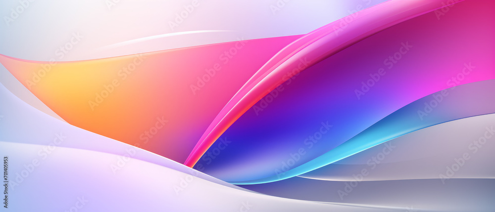 Obraz premium Abstract design with a vibrant gradient.