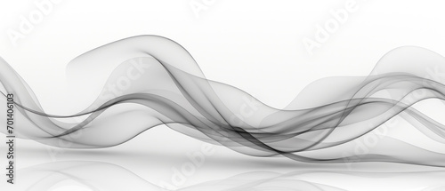 Abstract white wave and curve design with a modern and smooth motion.