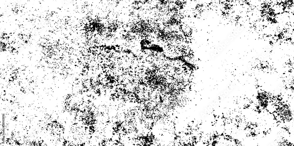 Fototapeta premium White abstract vector metal surface splatter splashes wall cracks. Grunge black and white crack wall texture. earth tone, vintage overley distress splatter spray vector art.