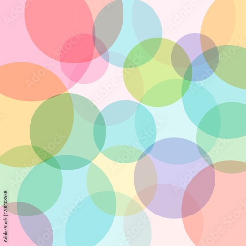 Abstract colorful circles background,Vector illustration © Svetlana Li