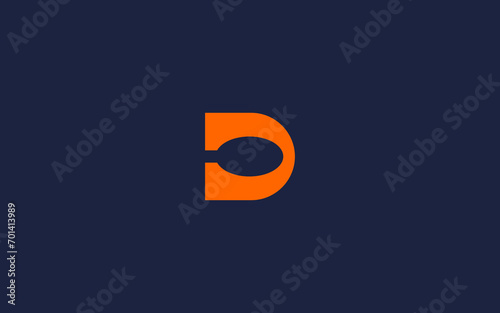 letter d with spoon logo icon design vector design template inspiration