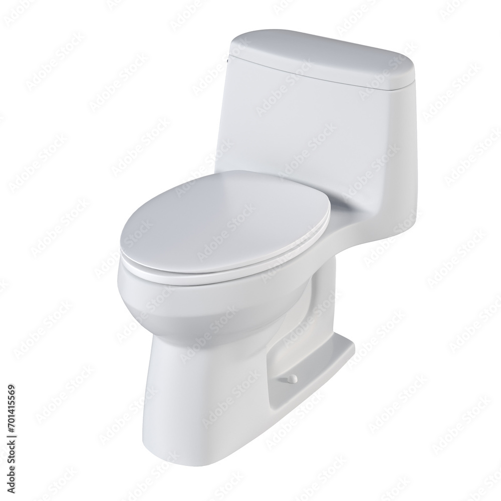 Lavatory pan isolated on a transparent background, bidet, 3D illustration, and CG render Lavatory pan isolated on a transparent background, bidet, 3D illustration, and CG render