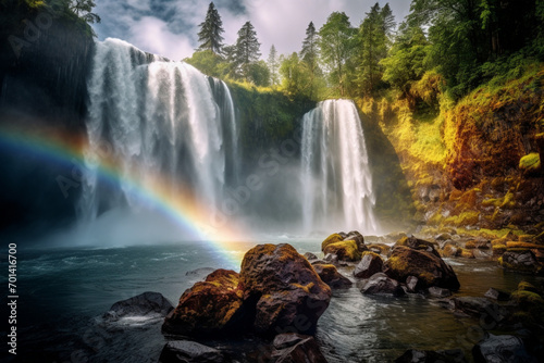 waterfall in the forest