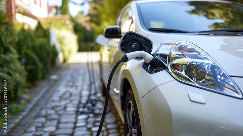 Home Refueling Revolution -  Electric Car Charging at Your Doorstep