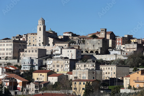 San Vittore del Lazio - 17 December 2023: view of the town in the province of Frosinone © Antonio Nardelli