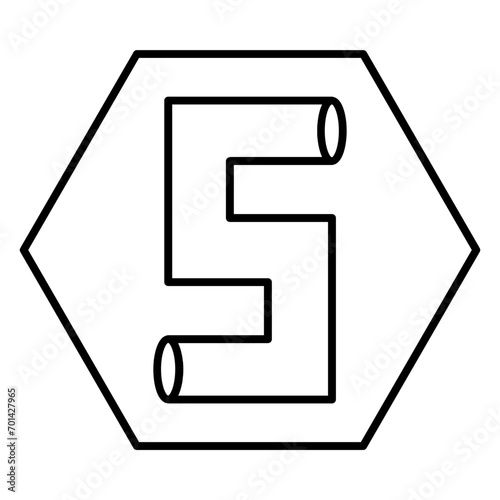  water pipe line icon