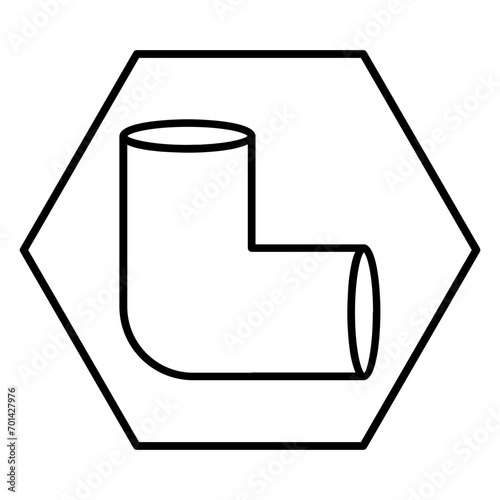  water pipe line icon