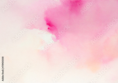 ピンクの水彩背景テクスチャー 