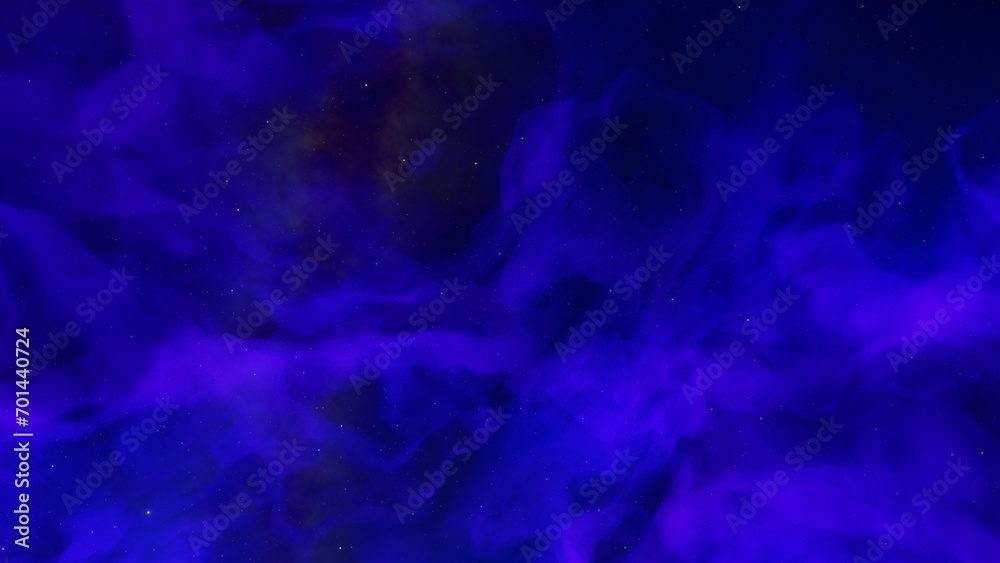 nebula gas cloud in deep outer space
