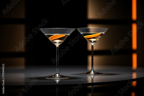 Fancy cocktail glasses